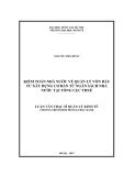 Tóm tắt Luận văn Thạc sĩ Kinh tế: Kiểm toán nhà nước về Quản lý vốn đầu tư xây dựng cơ bản từ Ngân sách nhà nước tại Tổng cục Thuế