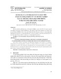 Đánh giá của cán bộ quản lí và giáo viên về quản lí hoạt động tư vấn hướng nghiệp tại các trường trung học phổ thông ở một số tỉnh miền Đông Nam Bộ