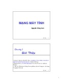 Bài giảng Mạng máy tính: Chương 1 - Nguyễn Hồng Sơn