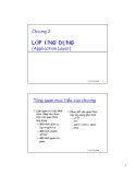 Bài giảng Mạng máy tính: Chương 2 - Nguyễn Hồng Sơn