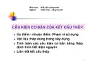 Bài giảng môn học Kết cấu công trình: Cấu kiện cơ bản của kết cấu thép - ĐH Bách khoa Hà Nội
