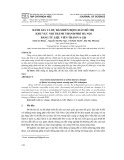 Đánh giá và dự báo biến động đất đô thị khu vực nội thành Thành phố Hà Nội bằng tư liệu viễn thám và GIS