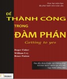  Để thành công trong đàm phán: phần 2