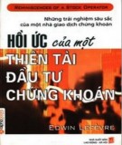  hồi ức của một thiên tài đầu tư chứng khoán: phần 1 - nxb lao động xã hội