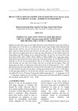 Nghiên cứu khả năng tích lũy sinh học đồng, chì của nghêu (Meretrix lyrata) được nuôi trong môi trường chứa nước và trầm tích