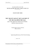 Tóm tắt Luận văn Thạc sĩ: Tiểu thuyết lịch sử Việt Nam nhìn từ góc độ loại hình thể loại