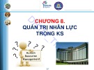 Bài giảng Quản trị tác nghiệp doanh nghiệp khách sạn (Hotel Operations Management): Chương 8 - ĐH Thương Mại