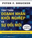  tinh thần doanh nhân khởi nghiệp và sự đổi mới: phần 1 - nxb kinh tế quốc dân