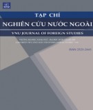 Cấu trúc nghĩa biểu hiện của câu với nhóm vị từ trao tặng (trong tiếng Anh và tiếng Việt)