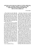 Góp phần ngăn chặn suy thoái tư tưởng chính trị, đạo đức, lối sống trong cán bộ, đảng viên theo tinh thần nghị quyết Hội nghị Trung ương khóa IX