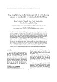 Ứng dụng hệ thông tin địa lý đánh giá tính dễ bị tổn thương của các hệ sinh thái đới bờ biển thành phố Hải Phòng