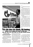 Tái cấu trúc tài chính, thị trường