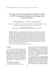 Sử dụng chỉ số AQI trong phân tích, đánh giá ô nhiễm bụi TSP và những tác động đến sức khỏe người dân tại tỉnh Ninh Bình