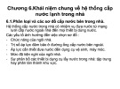 Bài giảng Cấp thoát nước (Phần 1): Chương 6 - ĐH Xây dựng