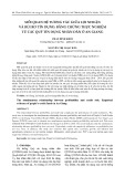 Mối quan hệ tương tác giữa lợi nhuận và rủi ro tín dụng: bằng chứng thực nghiệm từ các quỹ tín dụng nhân dân ở An Giang