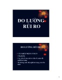 Bài giảng Quản trị rủi ro: Chương 3 - ThS. Trần Quang Trung