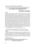 Giá trị kỹ thuật QF-PCR trong chẩn đoán một số bất thường lệch bội nhiễm sắc thể