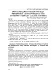 Đánh giá kết quả điều trị loạn động muộn trên bệnh nhân tâm thần phân liệt sử dụng an thần kinh cổ điển bằng Clozapine và Vitamin E