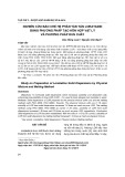 Nghiên cứu bào chế hệ phân tán rắn loratadin bằng phương pháp tạo hỗn hợp vật lý và phương pháp đun chảy