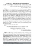 Nghiên cứu sự biến đổi nồng độ procalcitonin huyết thanh ở bệnh nhân bệnh thận mạn giai đoạn cuối