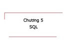 Bài giảng Cơ sở dữ liệu - Chương 5: SQL