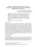 Nghiên cứu thành phần hóa học và hoạt tính kháng khuẩn, kháng nấm của tinh dầu cây kinh giới (Elsholtzia ciliata (Thunb.) Hyland.,)