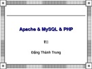 Bài giảng về Apache & MySQL & PHP