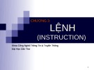 Bài giảng Lập trình hướng đối tượng C++ - Chương 3: Lệnh