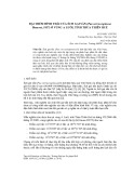 Đặc điểm hình thái của ếch gai sần (Paa verrucospinosa bourret, 1937) ở vùng A Lưới, tỉnh Thừa Thiên Huế