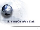 Bài giảng Kỹ thuật chuyển mạch - Phần 3: Chuyển mạch kênh