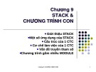 Bài giảng Cấu trúc máy tính - Chương 10: Stack và chương trình con