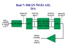 Bài giảng Kỹ thuật số - Phần 5: Biến đổi A/D, D/A