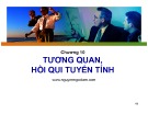 Bài giảng Nguyên lý thống kê: Chương 10 - Nguyễn Ngọc Lam (2017)