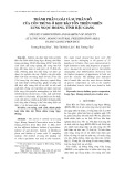 Thành phần loài và sự phân bố của côn trùng ở Khu Bảo tồn Thiên nhiên Lung Ngọc Hoàng, tỉnh Hậu Giang