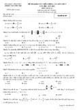 Đề thi KSCL lần 3 năm 2017-2018 môn Toán lớp 11 - THPT Đồng Đậu - Mã đề 457