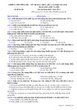 Đề thi KSCL lần 3 năm 2017-2018 môn Lịch sử lớp 11 - THPT Đồng Đậu - Mã đề 308