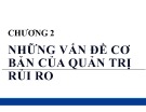 Bài giảng Quản trị rủi ro: Chương 2 - Võ Hữu Khánh