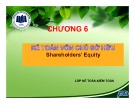 Bài giảng Kế toán tài chính I: Chương 6 - Võ Minh Hùng