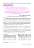 Sinh kế cộng đồng và tình trạng khai thác - nuôi trồng thủy sản vùng hồ thủy điện Đồng Nai 3, huyện Đăk G’Long, tỉnh Đăk Nông