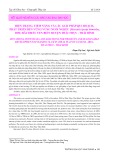 Hiện trạng, tiềm năng và các giải pháp quy hoạch, phát triển bền vững vùng nuôi nghêu (Meretrix lyrata Sowerby,1851) bãi triều ven biển huyện Thái Thụy- Thái Bình