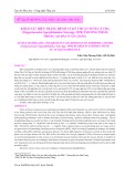 Khảo sát hiện trạng bệnh và kỹ thuật nuôi cá tra (Pangasianodon hypophthalmus Sauvage, 1878) thương phẩm trong ao đất ở An Giang