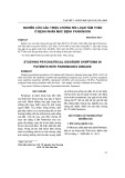 Nghiên cứu các triệu chứng rối loạn tâm thần ở bệnh nhân mắc bệnh parkinson