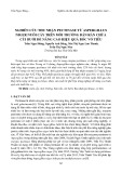 Nghiên cứu thu nhận Pectinase từ Aspergillus niger nuôi cấy trên môi trường bán rắn chứa cùi bưởi để nâng cao hiệu quả bóc vỏ tiêu