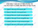 Bài giảng điện tử học phần Quản lý nhà nước về tài nguyên và môi trường: Chương 7 – ĐH Thương mại