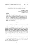 Nghiên cứu đặc điểm phát triển của trứng, phôi, ấu trùng và hậu ấu trùng tôm rảo (Metapenaeus ensis) ở đầm phá Tam Giang - Cầu Hai, tỉnh Thừa Thiên Huế