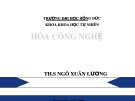 Bài giảng Hóa công nghệ - Chương 6: Công nghệ Silicat