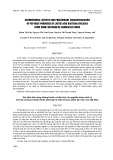 Xác định khả năng kháng khuẩn và đặc tính của peptide được sinh ra bởi các chủng vi khuẩn lactic phân lập từ một số thực phẩm lên men của Việt Nam