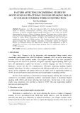 Factors affecting engineering students’ motivation in practising english speaking skills at college of urban works construction