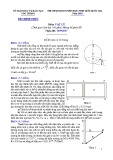 Đề thi chọn HSG Quốc gia môn Vật lí năm 2018 - Sở GD&ĐT Sóc Trăng (Vòng 2)