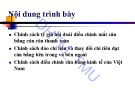 Bài giảng Kinh tế quốc tế 2: Chương 3 – ĐH Thương mại